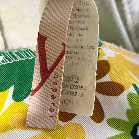 Vintage Y Apparel Retro Fit and Flare‎ Dress Size Small Tie Waist Boned Bodice - Picture 11 of 13